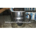 Haonai 23oz Silber galvanisierender Keramikbecher mit Logo